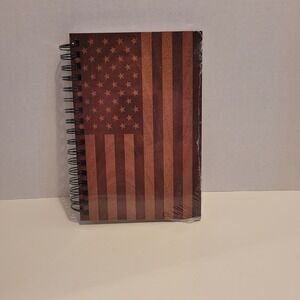 Woodchuck USA Wooden American Flag Journal Sealed